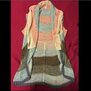 Short sleeve cardigan